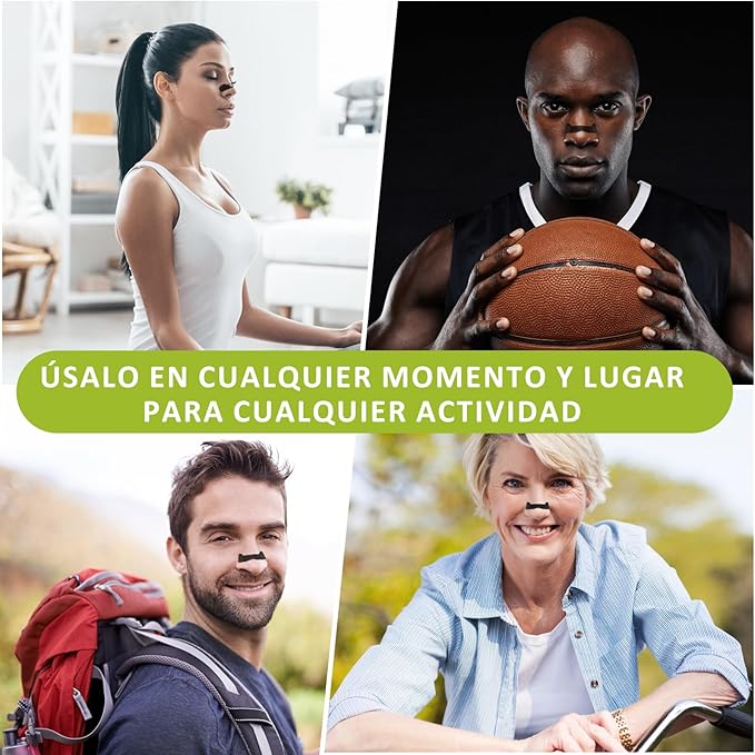 Tiras Nasales Magnéticas – Pack X2 (60 Parches) – Reduce Ronquidos y Mejora el Sueño